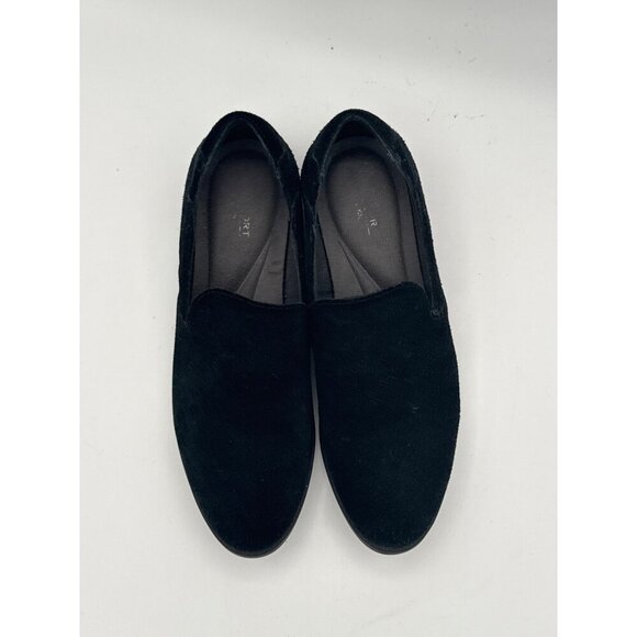 Rockport Black Suede Slip-On Loafers Size 10 - Picture 5 of 8